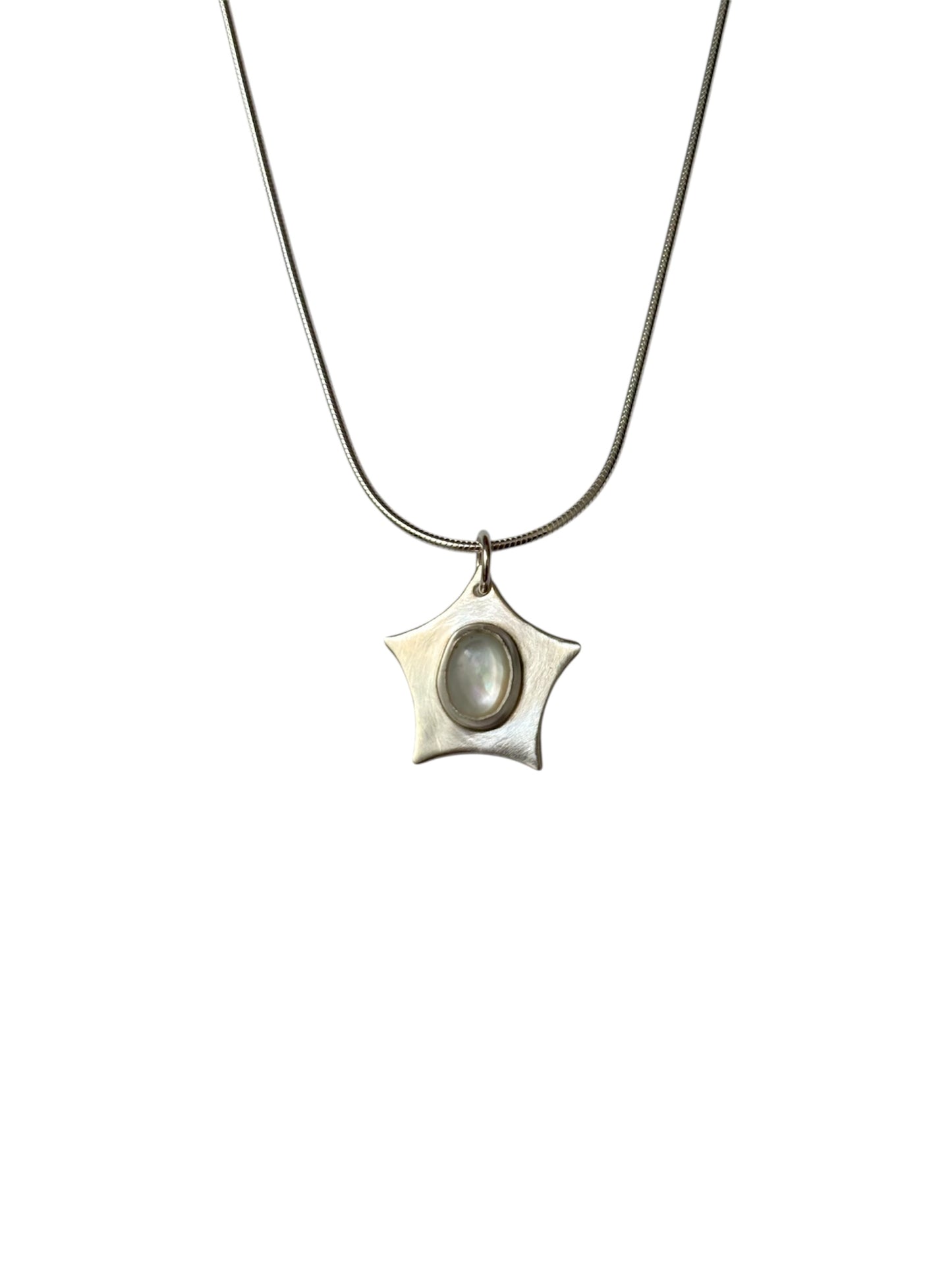 Mother of Pearl Star Necklace