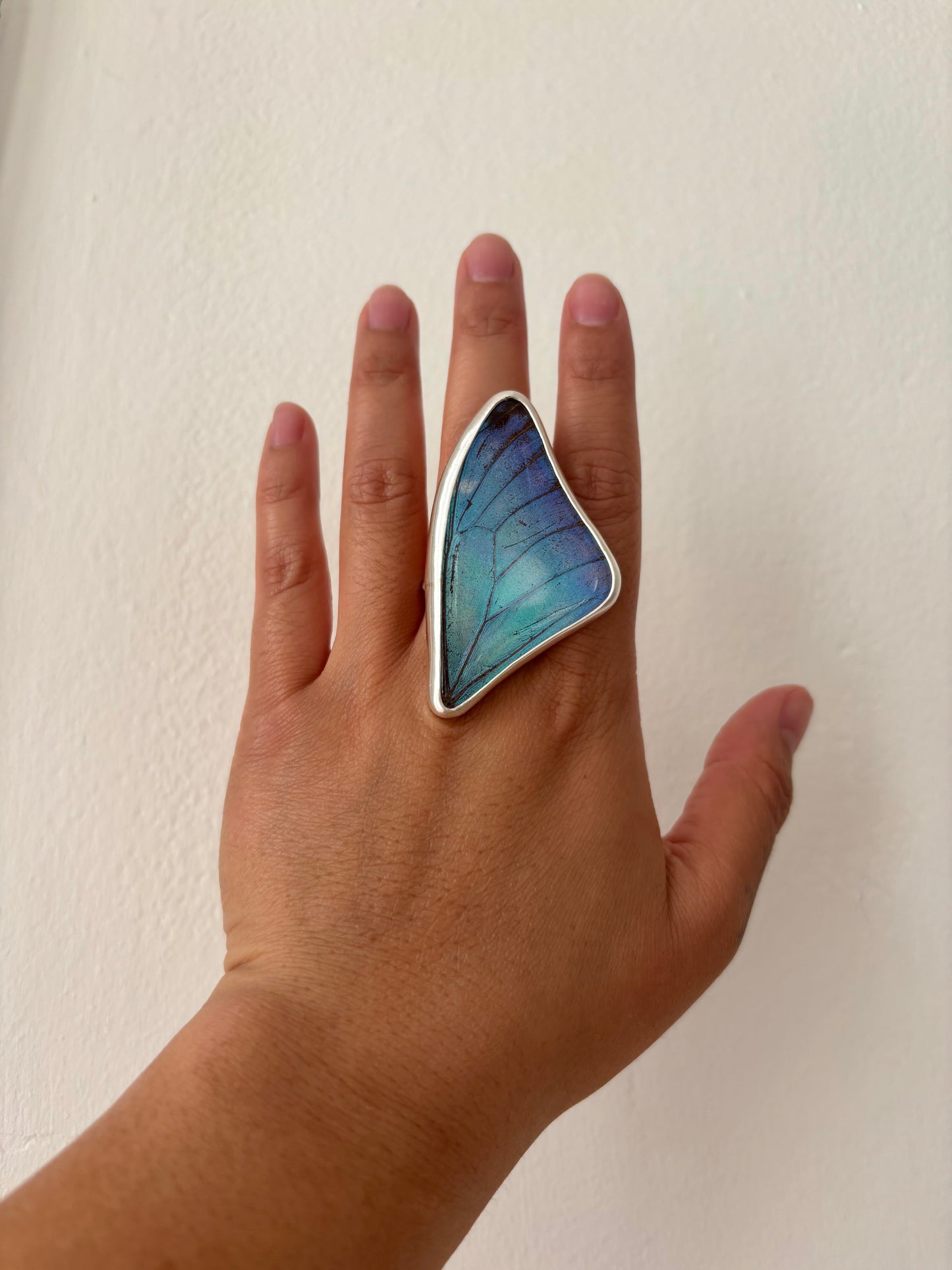 Adonis Morpho Butterfly Ring