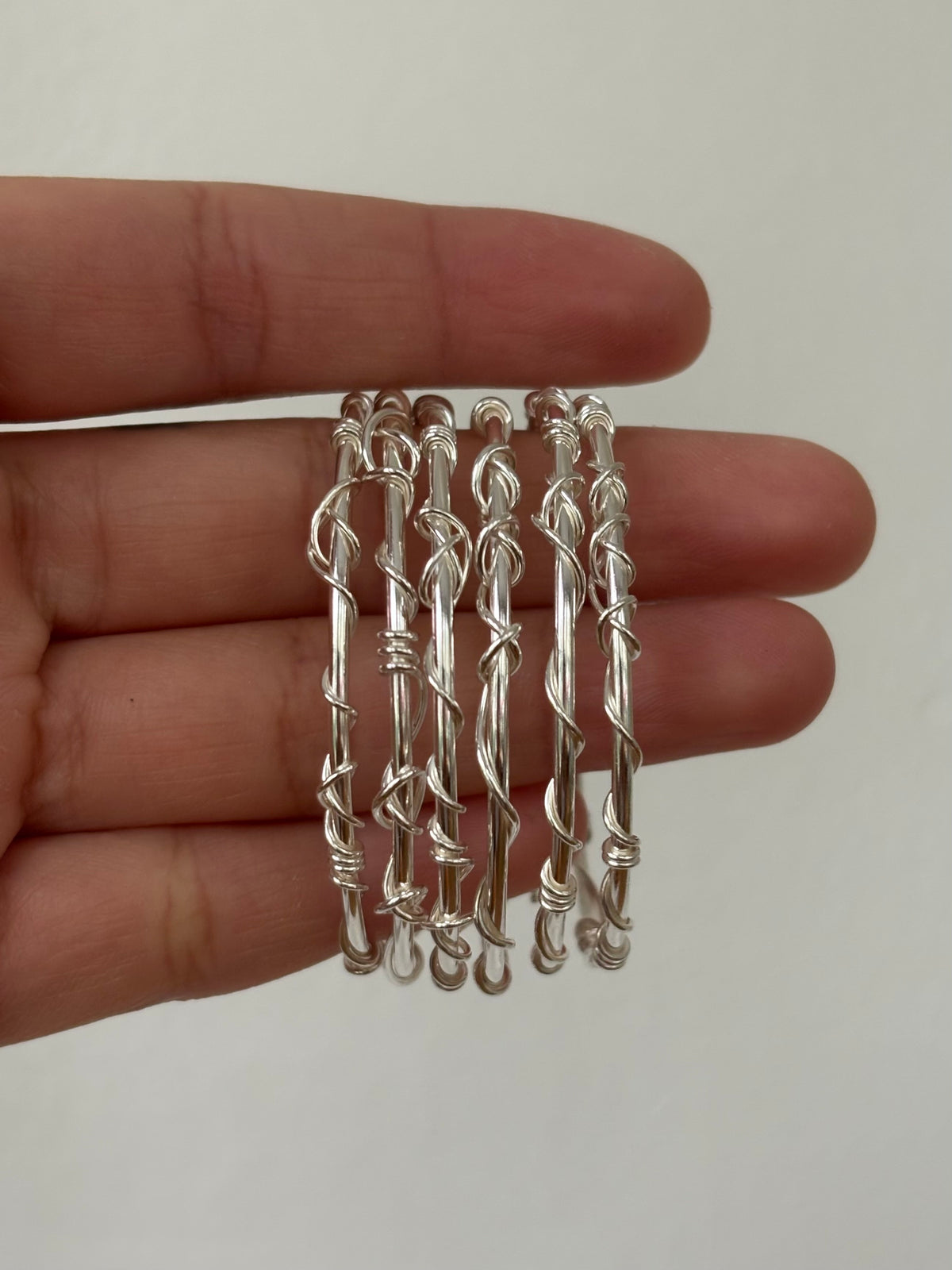 Barbed Wire Hoops