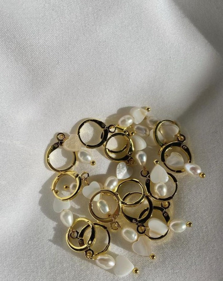 Asymmetrical Heart Pearls