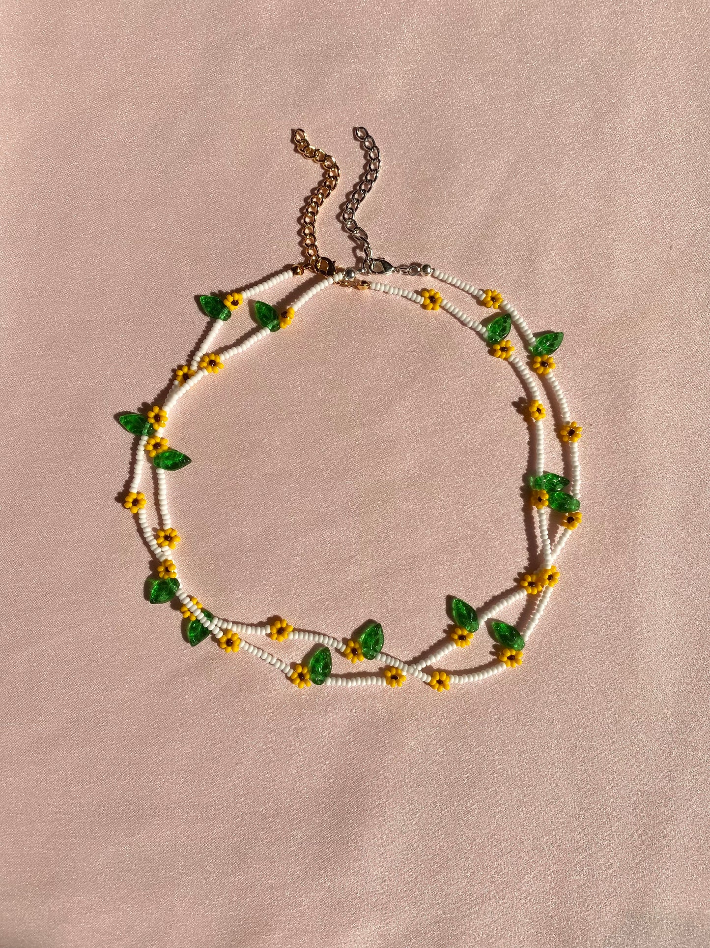 Sunflower Necklace