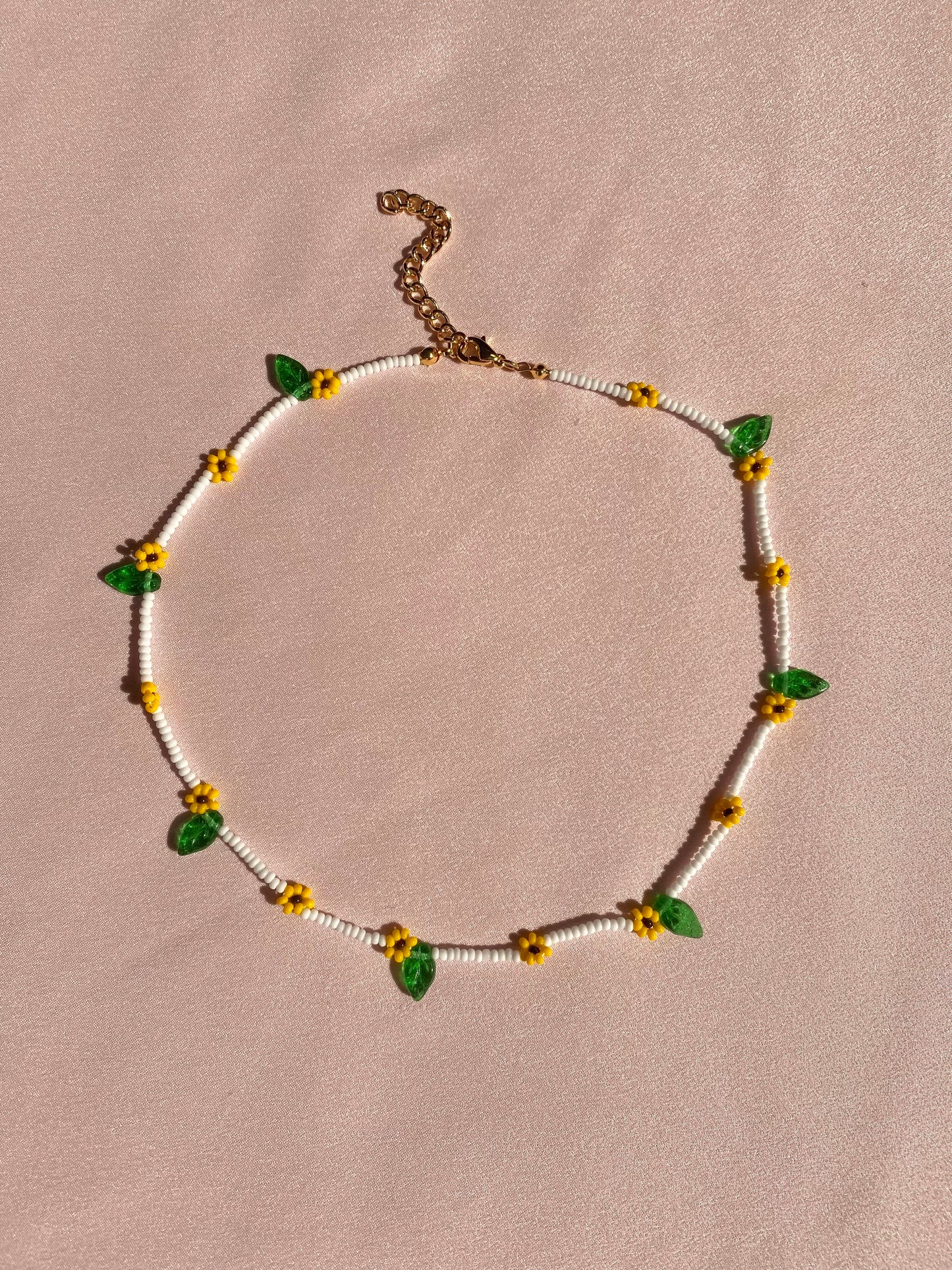 Sunflower Necklace