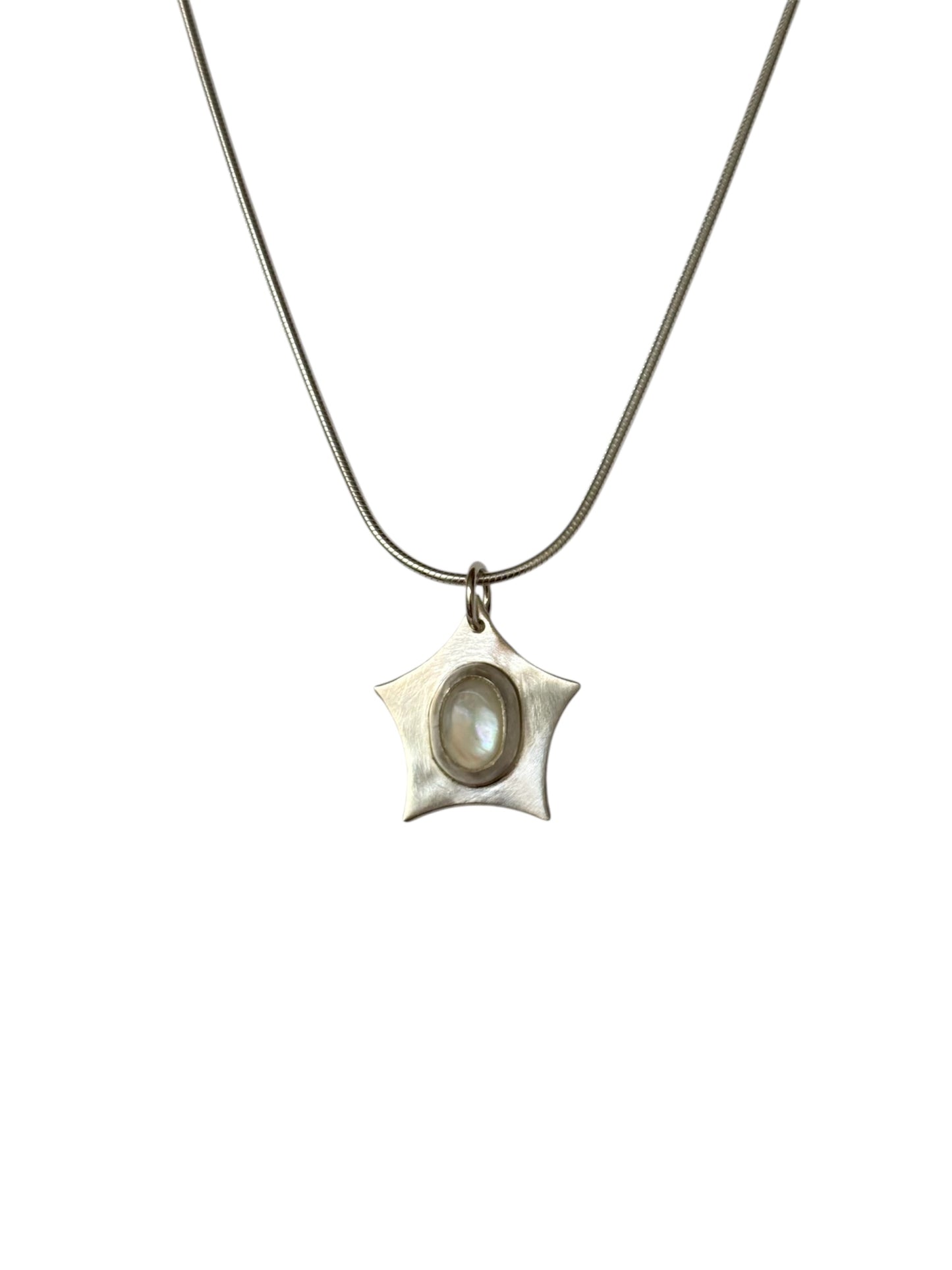 Mother of Pearl Star Necklace