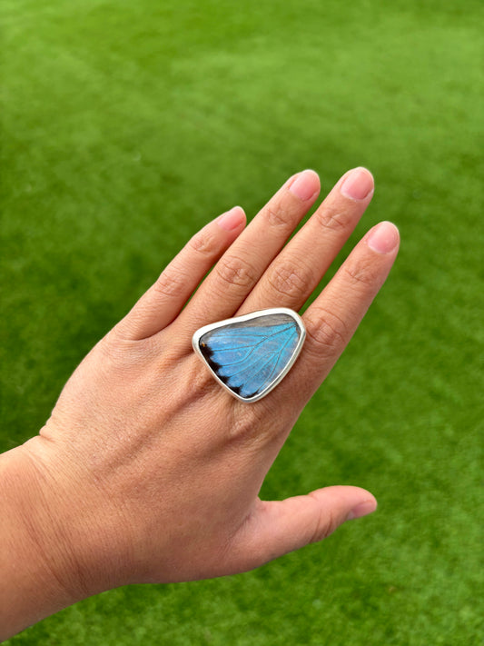 Portis Morpho Butterfly Ring