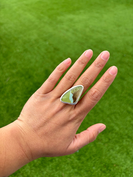 Olivewing Butterfly Ring