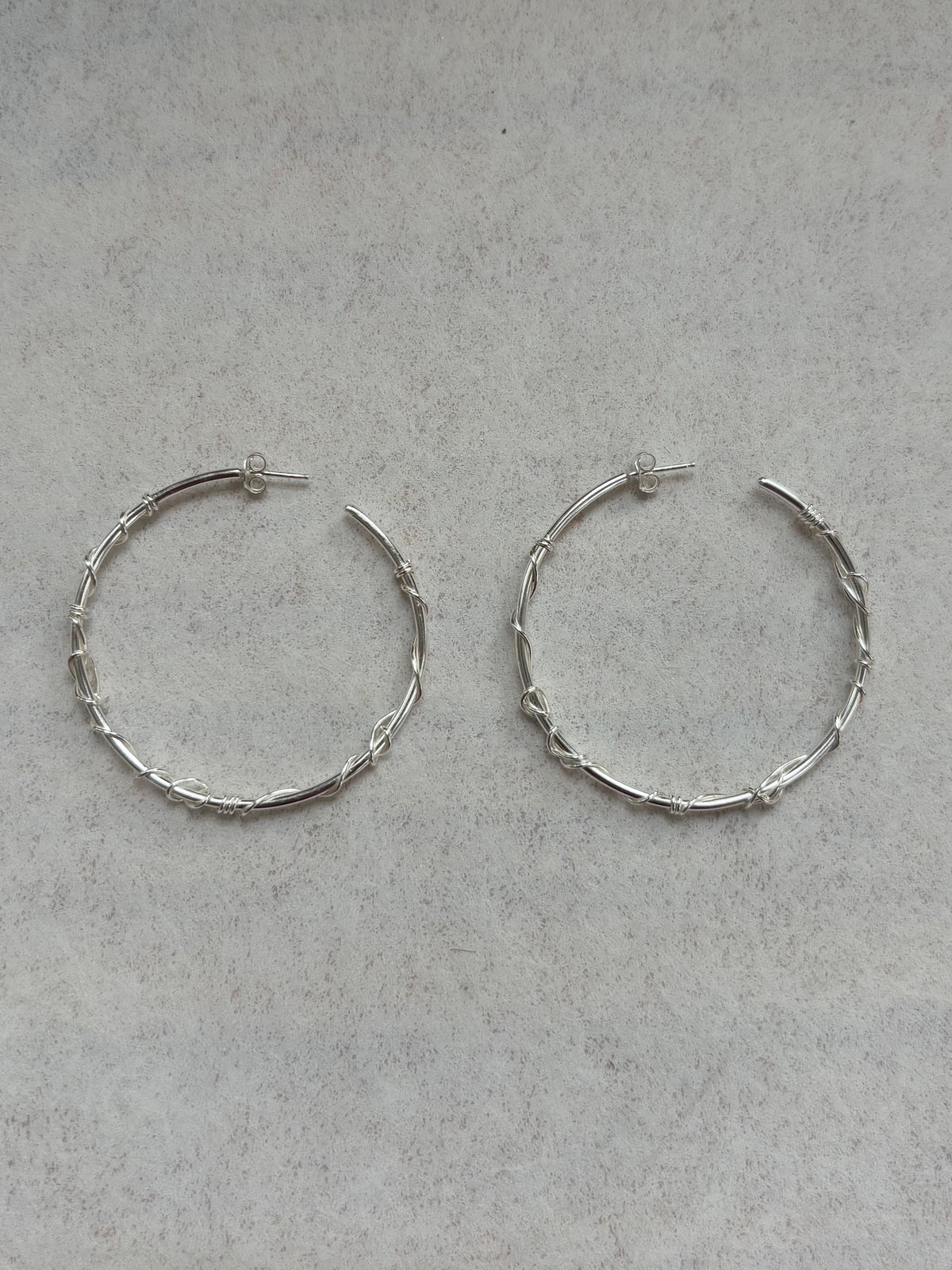 Barbed Wire Hoops