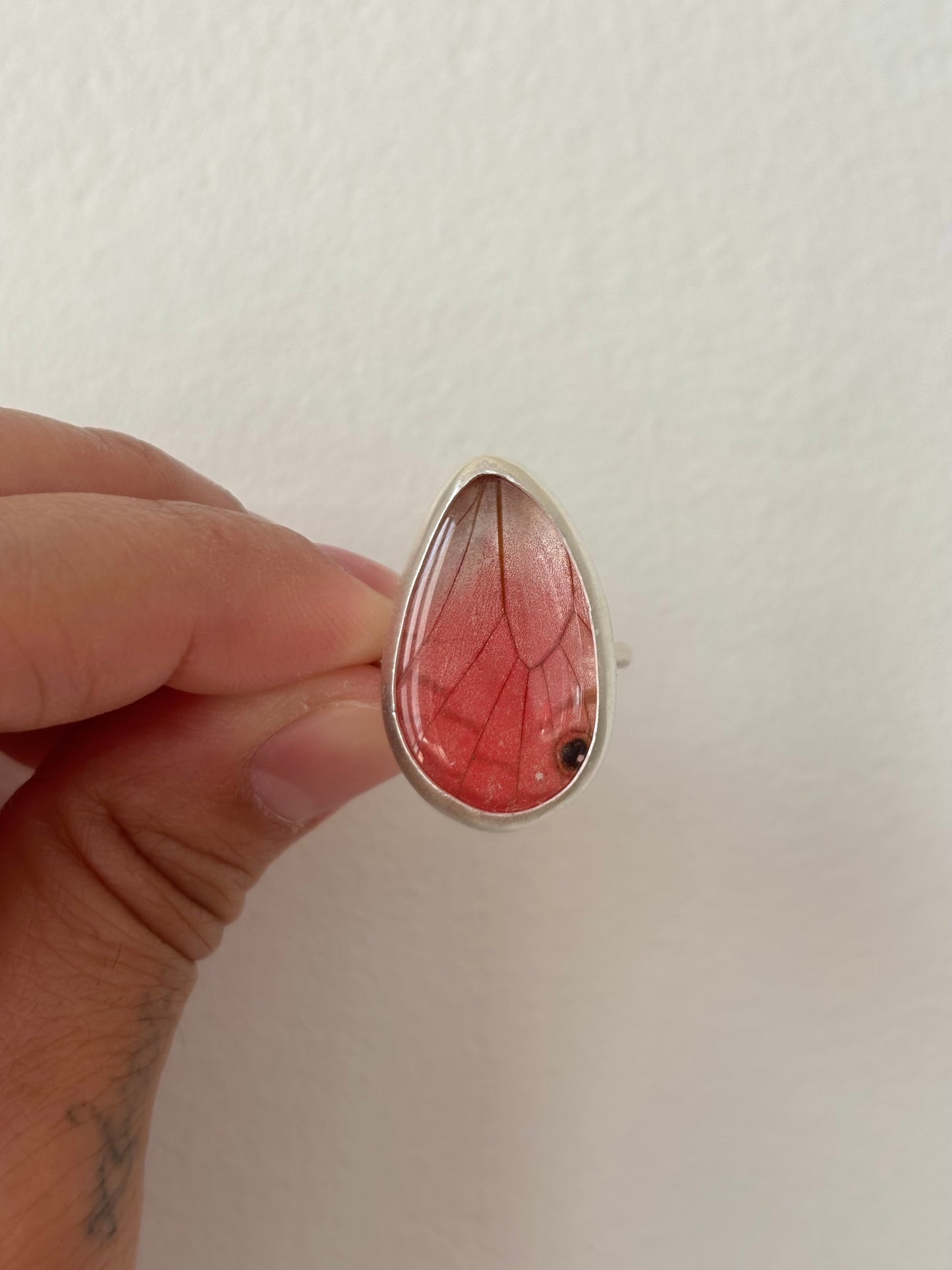 Blushing Phantom Butterfly Ring