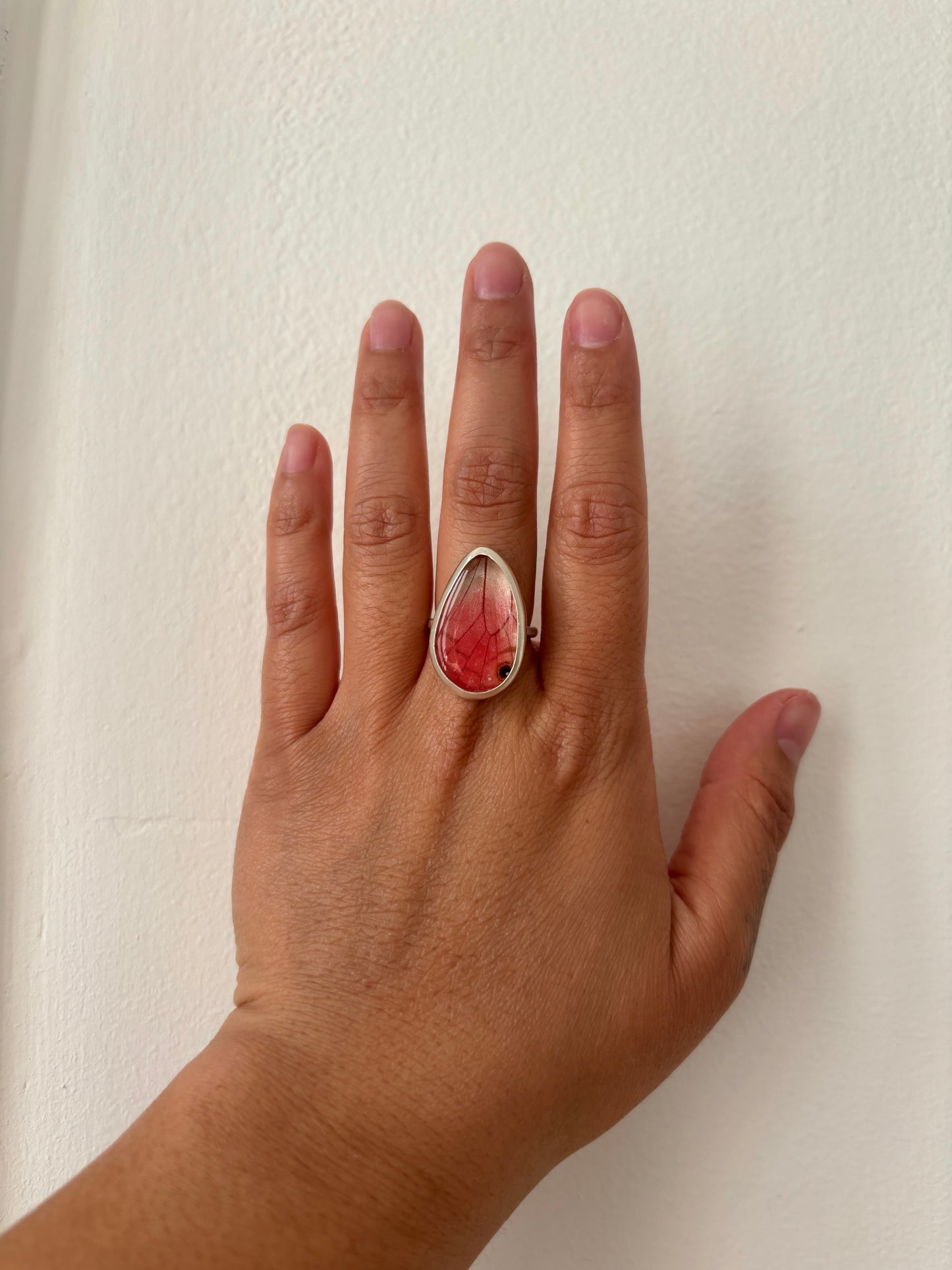 Blushing Phantom Butterfly Ring