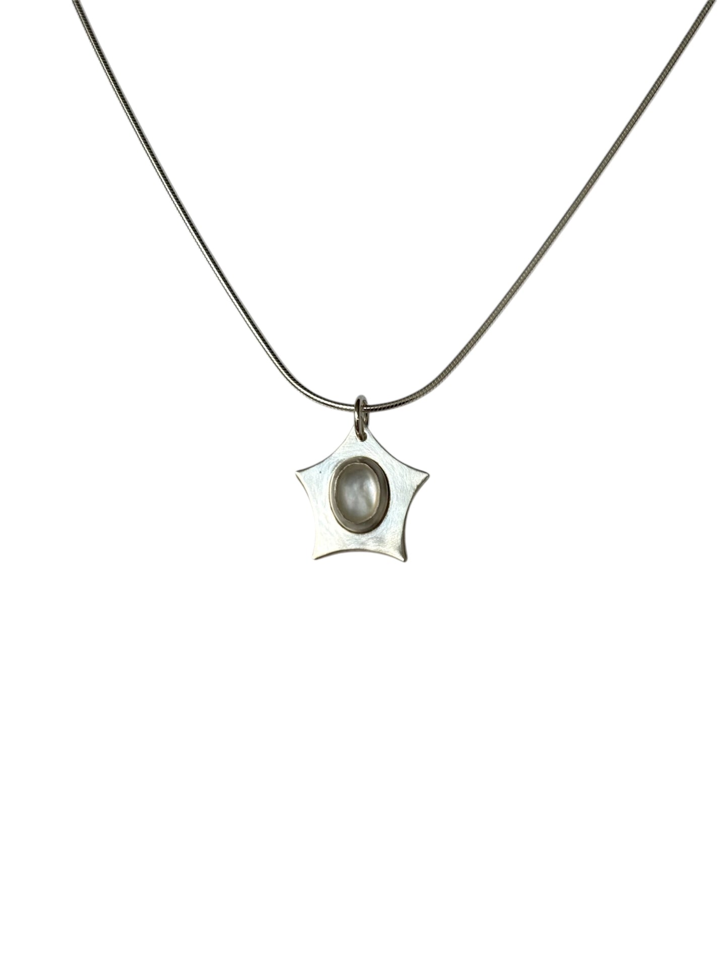 Mother of Pearl Star Necklace