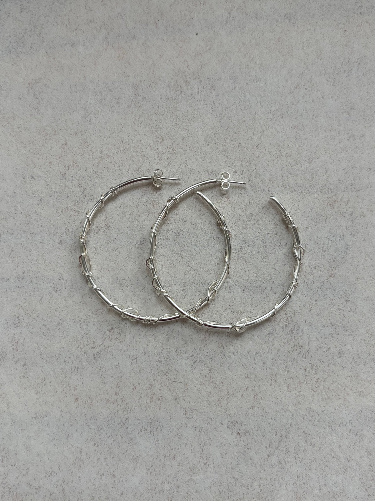 Barbed Wire Hoops