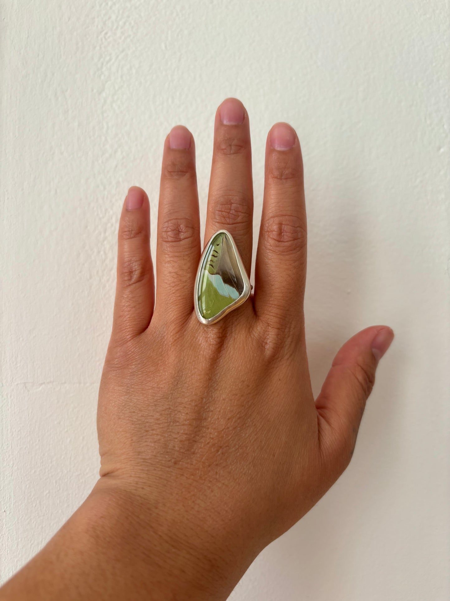 Olivewing Butterfly Ring