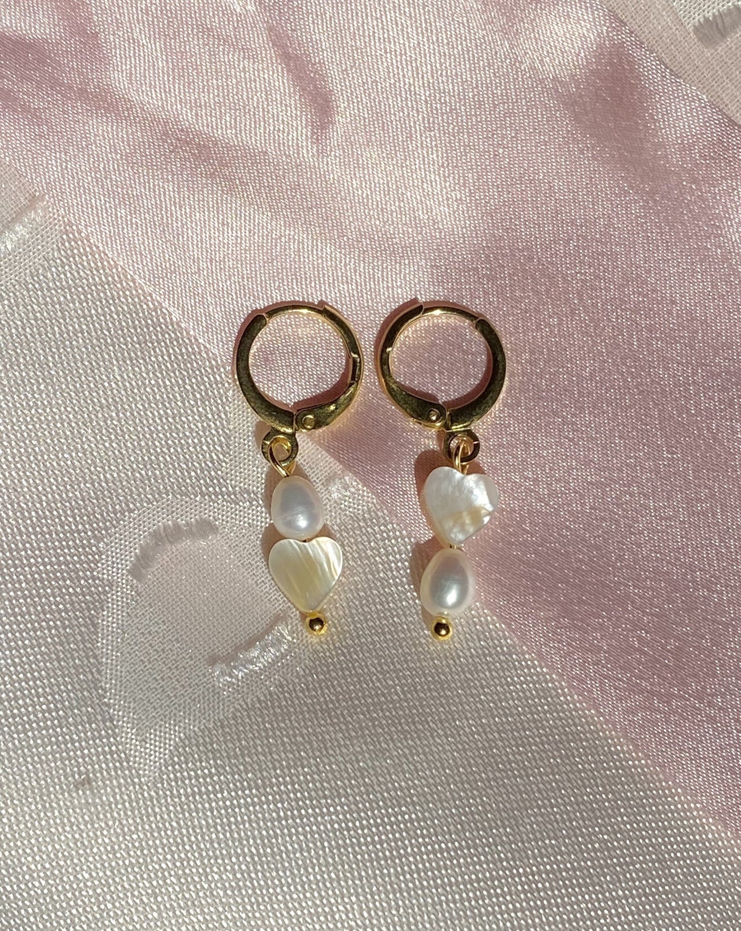 Asymmetrical Heart Pearls