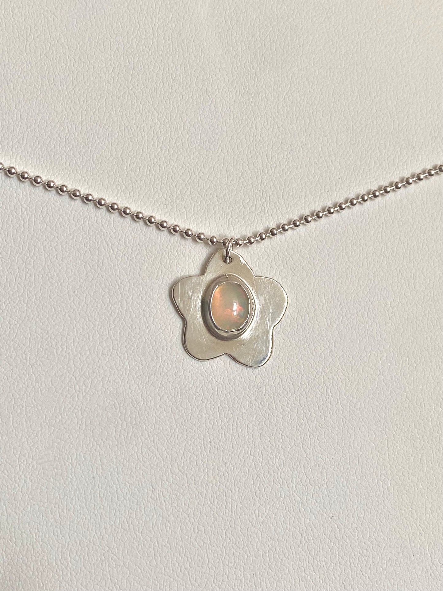 Daisy Opal Pendant