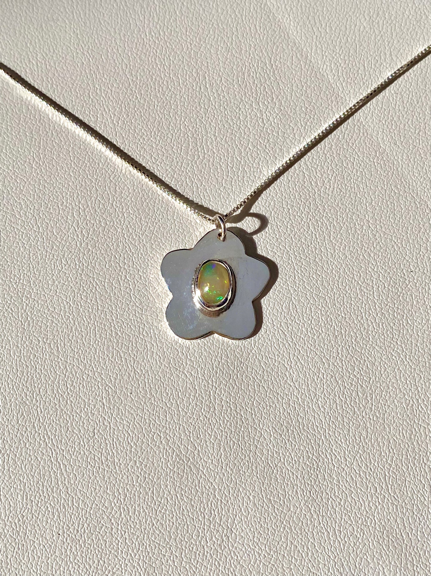 Daisy Opal Pendant